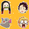 Demon Slayer Stickers for WSP
