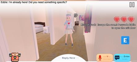 Yandere AI Virtual Girlfriend imagem de tela 2