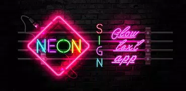 Neon Sign - Glow Text App