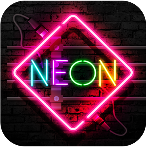 Efecto de Luces de Neon Editor