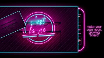 Poster Neon Editor App screenshot 2