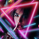 Neon Licht Fotolijsten Bewerken-APK