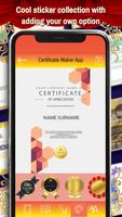Certificate Maker App screenshot 1