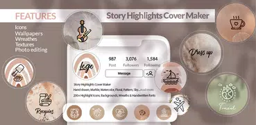 Story Highlights Cover Maker