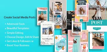 Social Media Post Maker App