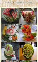 Sculpture en fruits et légumes capture d'écran 1