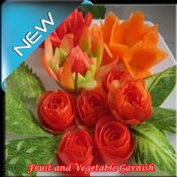 Fruit and Vegetable Garnish poster