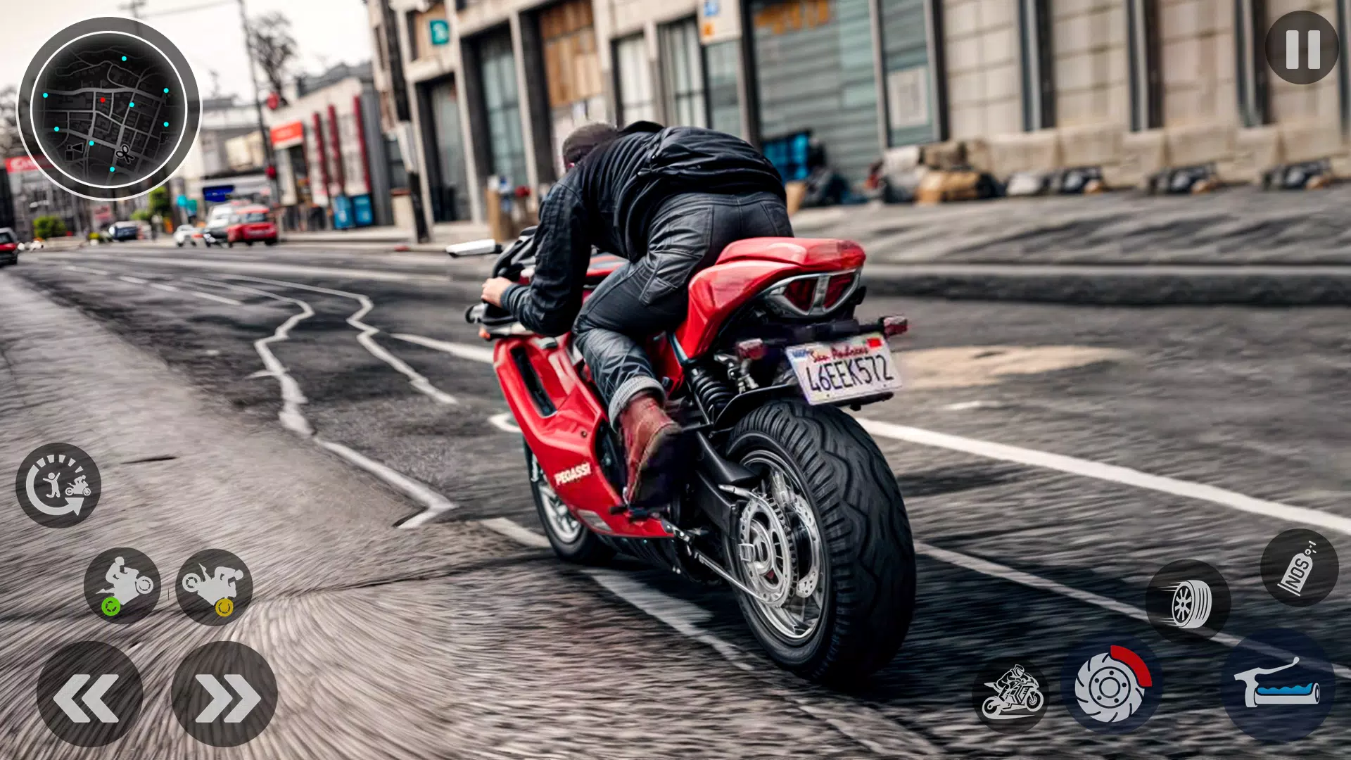 Open World City Bike Driving