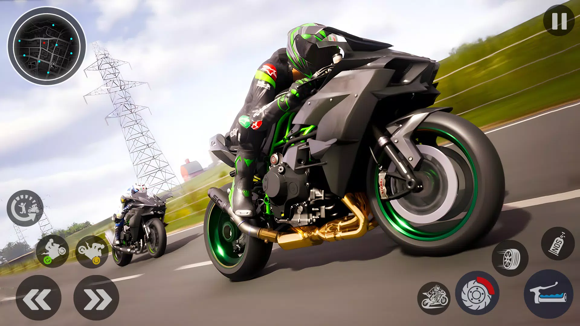 Open World City Bike Driving