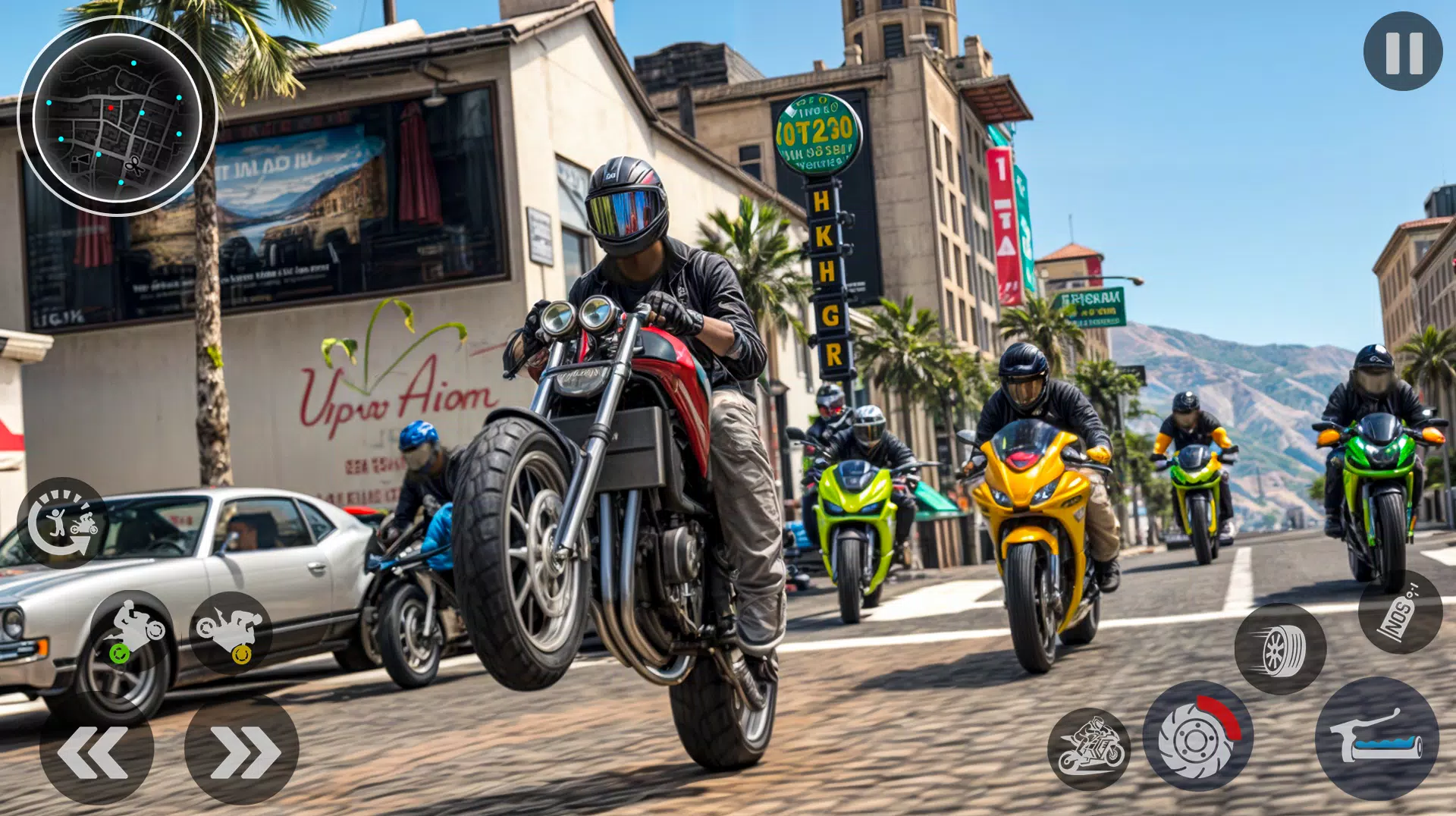 Open World City Bike Driving