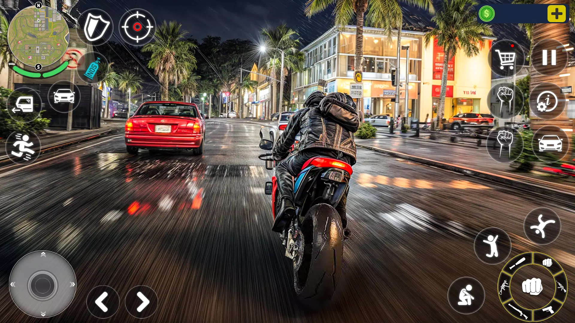 Open World City Bike Driving