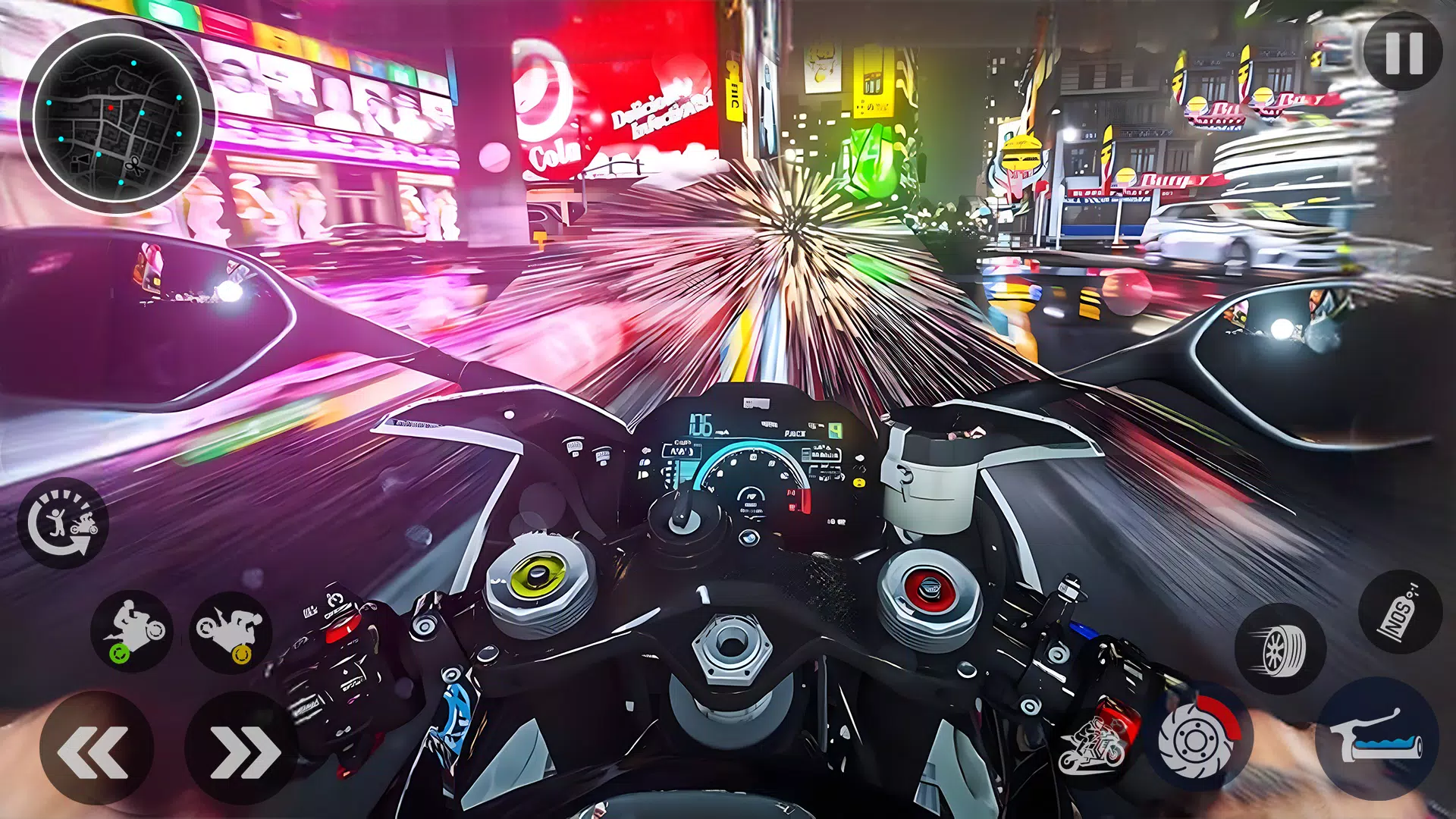 Open World City Bike Driving