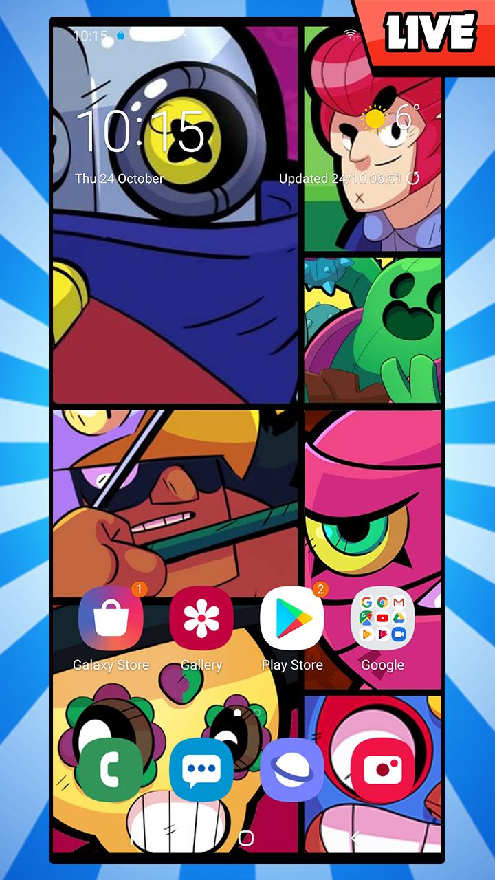 Brawl Stars Live Wallpaper For Android Apk Download - letras estilo brawl stars