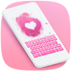 💟 Tastatur Für Mädchen - Rosa Hintergrund 💟 Zeichen