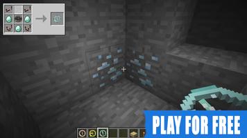 Mod Diamond Finder Minecraft Affiche