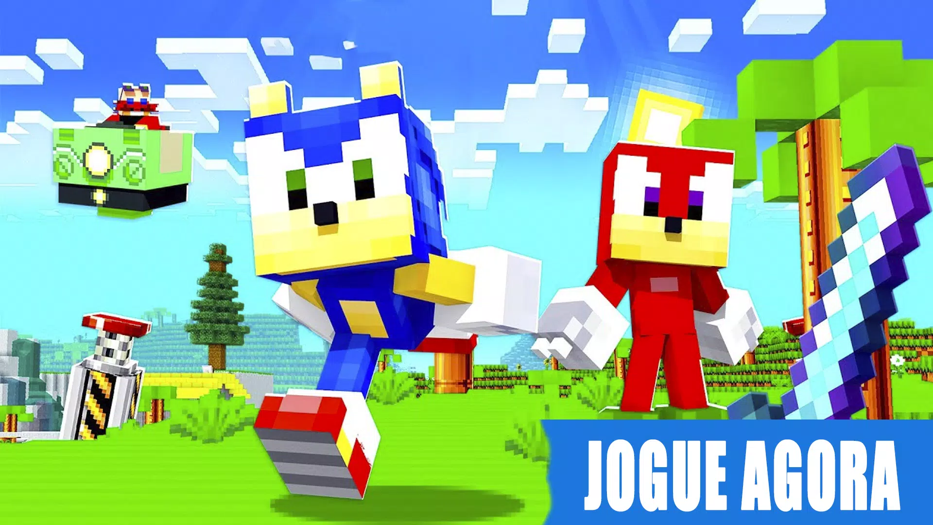 Minecraft x Sonic – Pacote de Texturas é lançado na loja do jogo