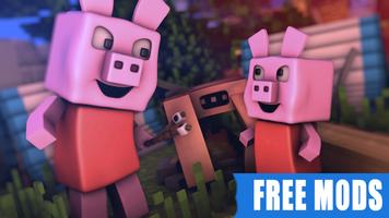 Peppa Pig Minecraft Mod Game স্ক্রিনশট 2