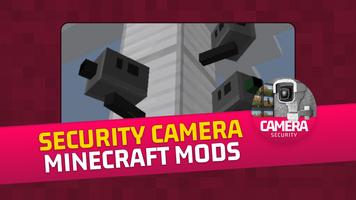 Security camera Minecraft mods Affiche