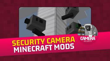 Security camera Minecraft mods Poster