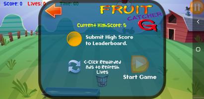 Fruit Catcher G - Fruits Mania capture d'écran 1
