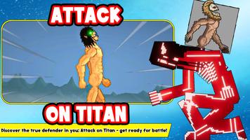 Attack on titan mod Melon Play poster