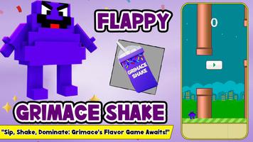 Flappy grimace shake الملصق