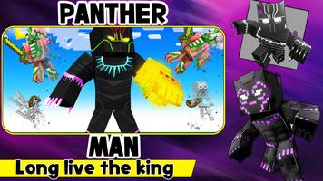 Panther man mod الملصق