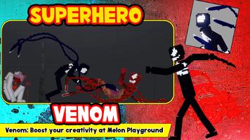Aire de jeux Venom Mod Melon Affiche