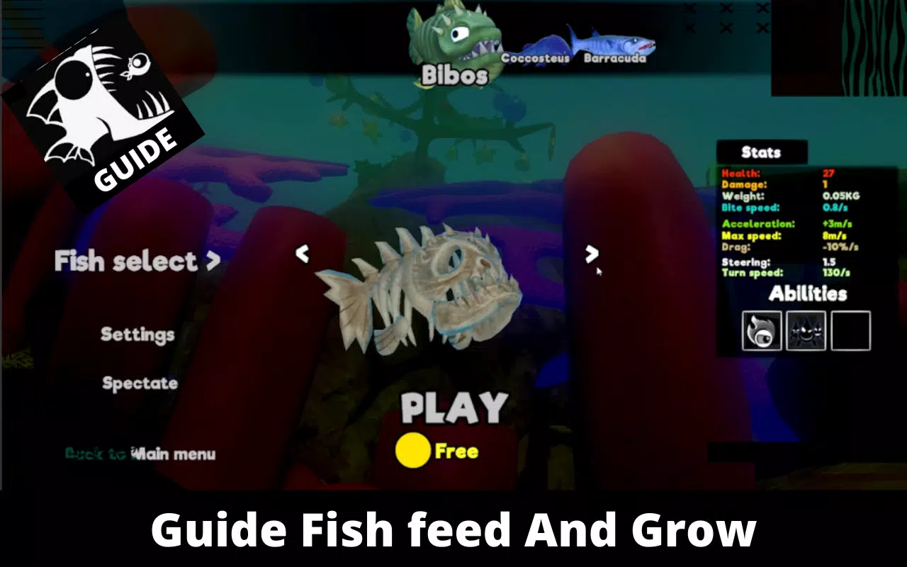 MOD RELEASE] NEW FISH SELECTION SCREEN