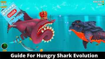 Guide For Hungry Shark Evolution Walkhtrough Tips Affiche