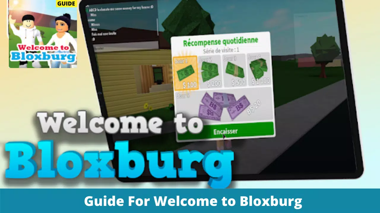 WELCOME TO BLOXBURG GUIDE : BLOXBURG Free Download