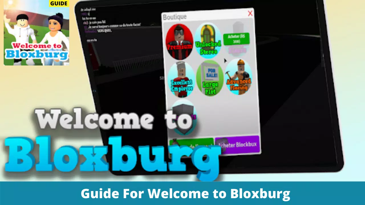 Guide For Welcome to Bloxburg Walkthrough APK pour Android Télécharger