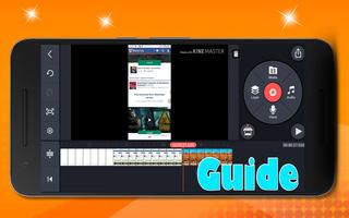 برنامه‌نما Guide for Kinemaster Pro عکس از صفحه