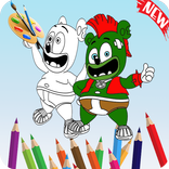 gummy bear coloring