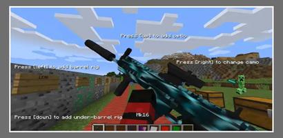 Guns Mod for MCPE weapons capture d'écran 1