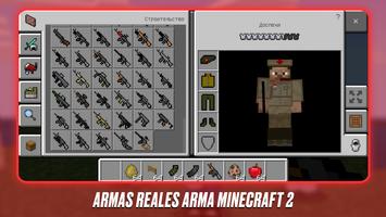 Armas reales Arma Minecraft 2 Poster