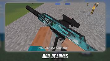 Armas reales Arma Minecraft 2 captura de pantalla 1
