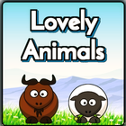 Lovely Animals - Memory Puzzle Game icône