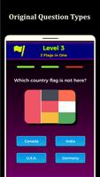 World Flags Quiz Game Affiche