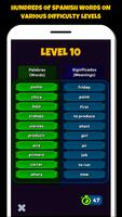 Spanish Word Game capture d'écran 2