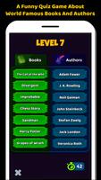 Books And Authors Quiz Game screenshot 2