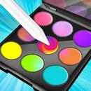 Color Mixing MakeUp Games Girl-APK