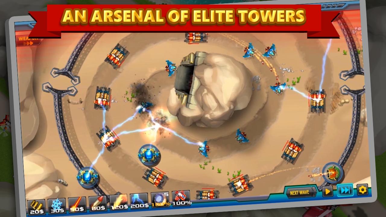 Alternative tower defense