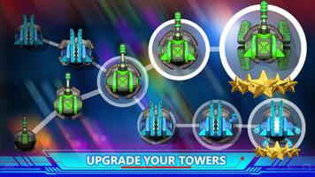 Strategy - Galaxy glow defense imagem de tela 1