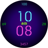 Neon Watch Face