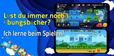 Drachen Mathe : kinder rechnen