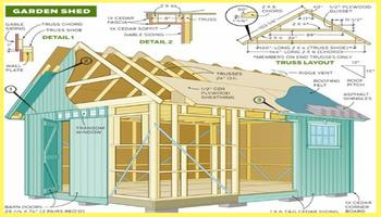 Blueprint Woodworking Idea 포스터