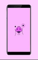 Cute Pig Wallpapers Background syot layar 1