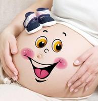 Design Tattoos Of Pregnant Wom Plakat