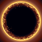 Virus hole 3d icon